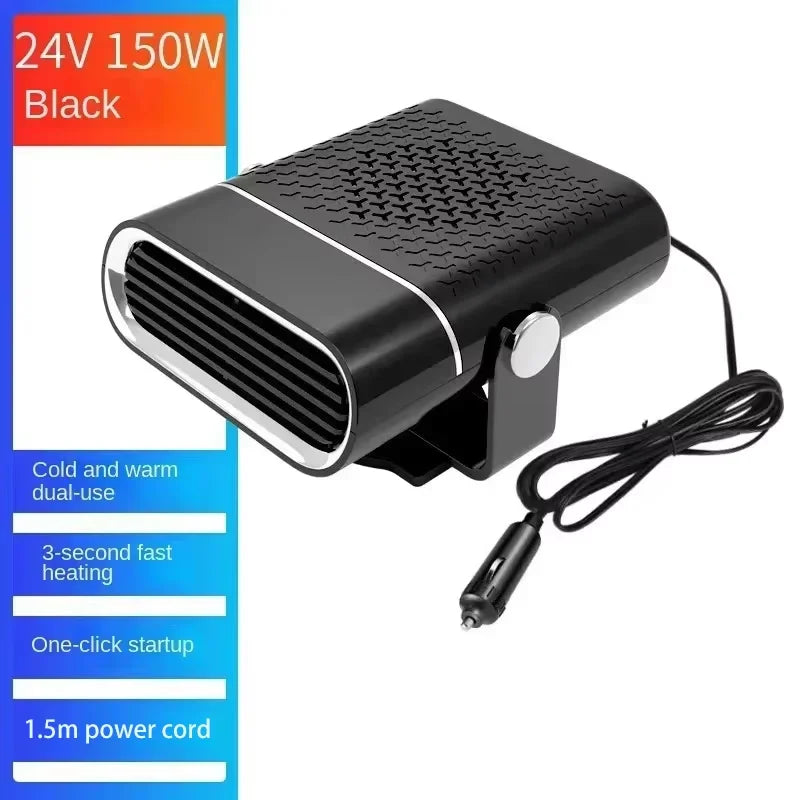 Portable Car Heater Car 12V Heater 24V Car Heater Windshield Automatic Defogging Defrost Heater Fast Heating 2026 New