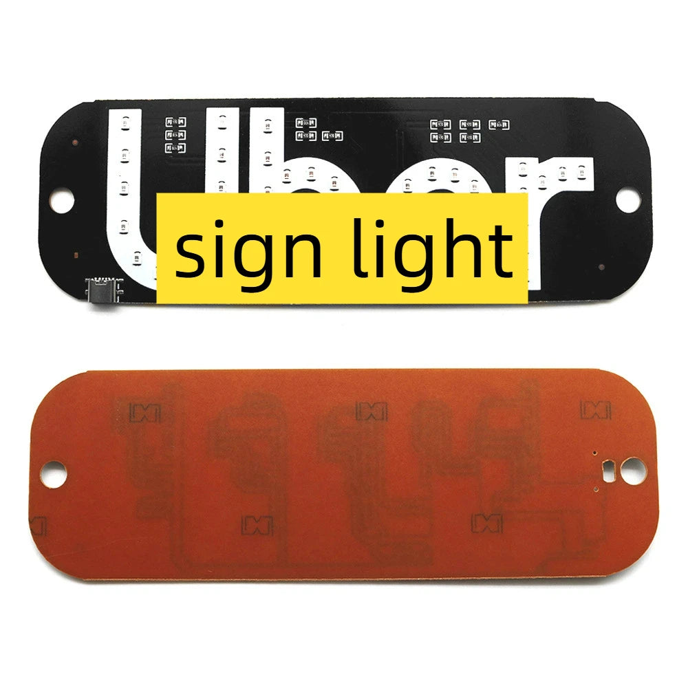 Car LED Taxi TAXI USB Indicator Light UB-ER TYPE-C Car Light License Plate Light 5-6V