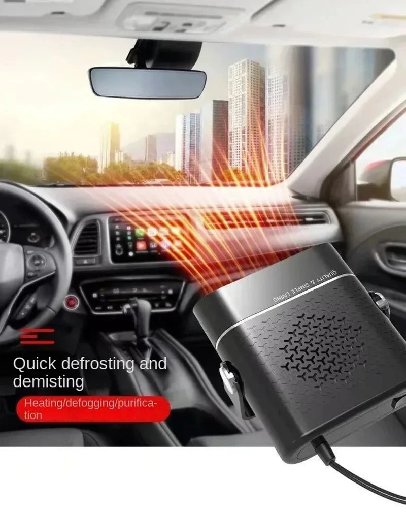 Portable Car Heater Car 12V Heater 24V Car Heater Windshield Automatic Defogging Defrost Heater Fast Heating 2026 New