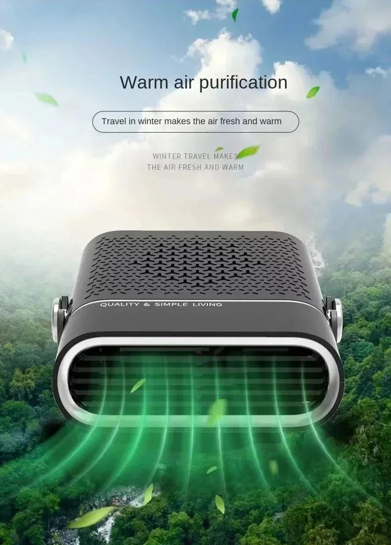 Portable Car Heater Car 12V Heater 24V Car Heater Windshield Automatic Defogging Defrost Heater Fast Heating 2026 New