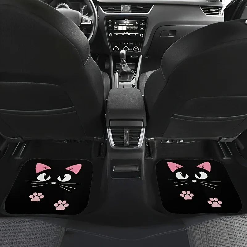 2/4pcs Car Anti-skid Mats,Car Carpets,Cute universal for all cars
