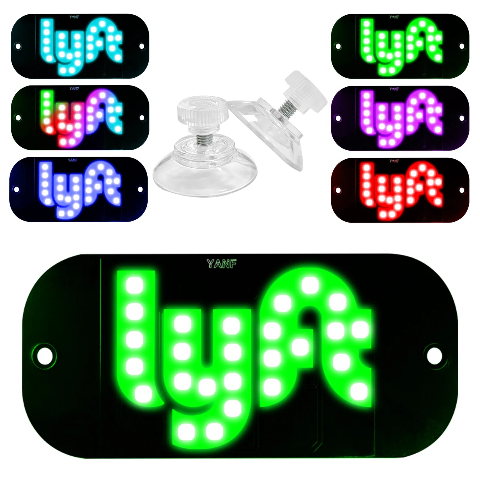 Signal Lamp Lyft Logo Light Lyft LED Cab Panel Indicator Lights Signal Lamp Lyft Decoration Lamp